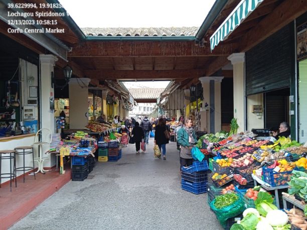 Corfu Central Market